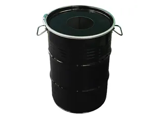 Afvalbak The Binbin Met Inwerpopening 60 Liter Zwart - 1
