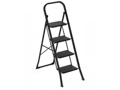 Escabeau BRASQ 4 marches aluminium SLM 400 noir