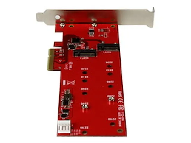 2x m.2 SSD Controller kaart - PCI Express kaart