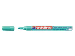 Viltstift edding 751 lakmarker rond metallic groen 1-2mm