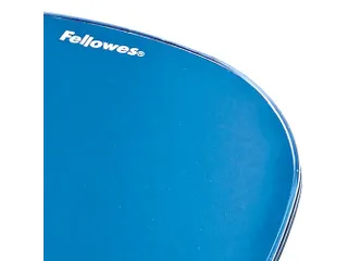 Muismat met polssteun Fellowes Crystals gel transparant blauw - 4
