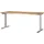Elektrisch ihv bureau,HxBxD 720-1200x1800x800mm,blad Navarra-eiken