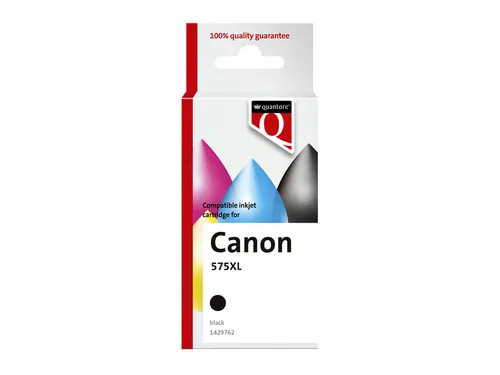 Inktcartridge Quantore alternatief tbv Canon Pg-575XL zwart