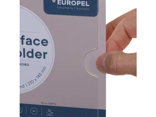 Posterhouder Sleeve A5 Multi-Surface Liggend Acryl set van 5 stuks