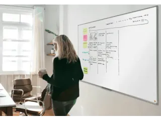 Whiteboard Nobo Classic Staal 30x45cm Retail - 4