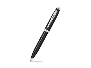 Balpen SHEAFFER 100 E9338 Glossy black lacquer chrome plated - 2