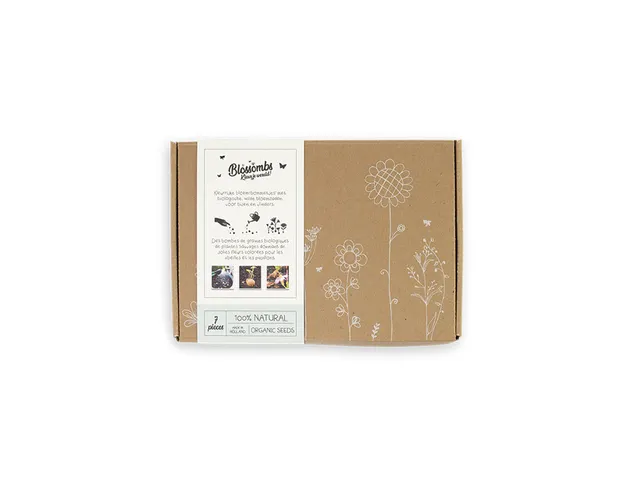 Giftbox Blossombs box à 7 zaadbommetjes
