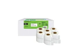 Etiket Dymo LabelWriter adressering 25x54mm 12 rollen á 500 stuks wit