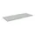 werkblad,BxD 1600x800mm,v. paktafel,blad lichtgrijs