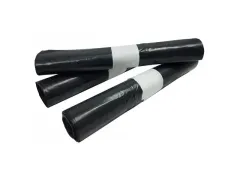 Afvalzak 60x80cm 60 Liter Grijs HDPE 25 Rol a 20 Stuks