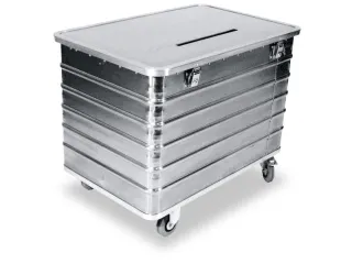 Dossierafvalbak 415 Liter Aluminium Hxbxd 1050x700x840mm - 2