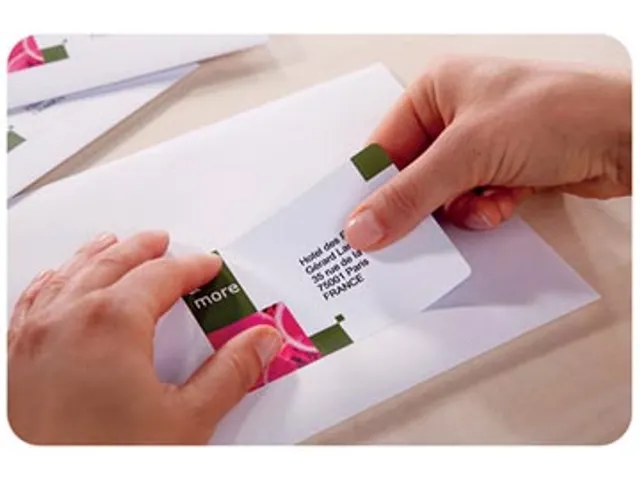 Adresetiket Avery J8161-25 63.5x46.6mm Inkjet Wit 450 stuks