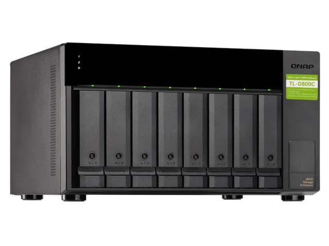 8x 2.5 inch/3.5 inch SATA, 1x USB 3.2 Gen 2 Type-C, 250 W PSU, 100-240