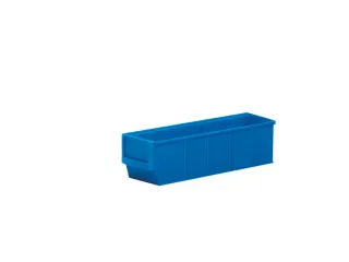 stellingbak,HxBxD 81x91x300mm,PP,blauw - 2