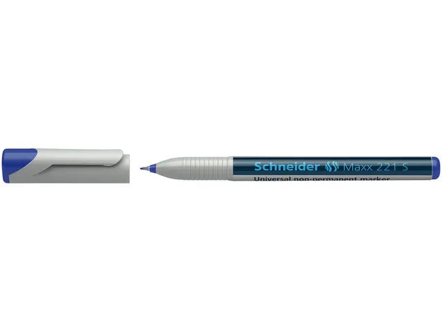Universele marker Schneider Maxx 221 S non-permanent blauw