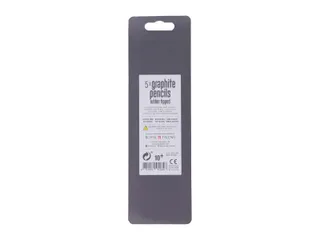 Potlood Bruynzeel Teens HB gumtip blister à 5 stuks - 2