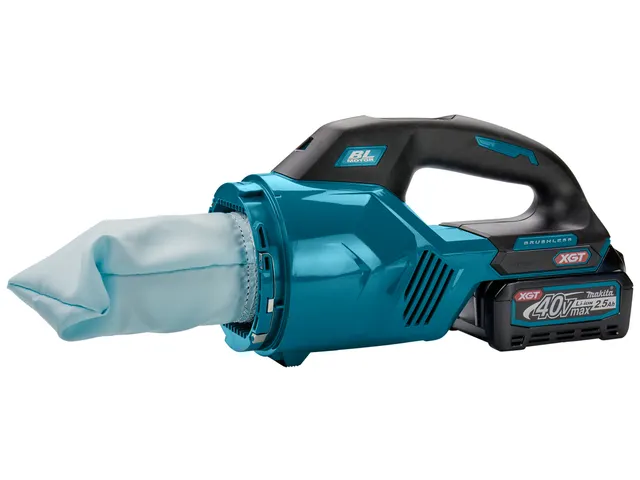 Makita 40 V Max Steelstofzuiger blauw