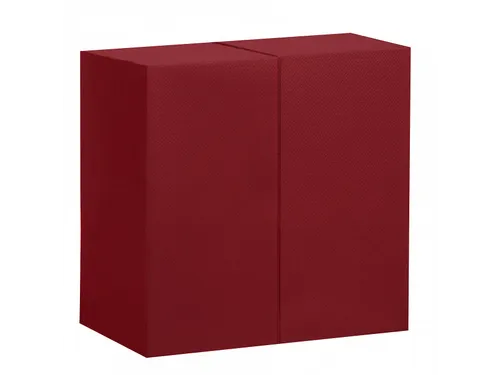 Euro Products Q-1053 Airlaid servet 40x40cm 1/8 vouw Rood 500 Stuks
