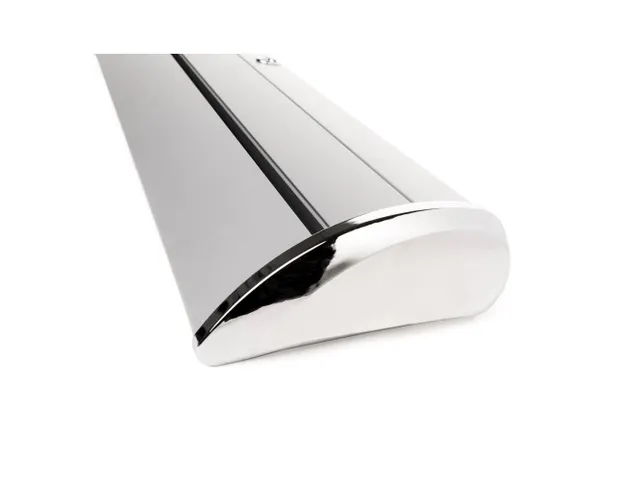 Roll-Banner Deluxe 85x160-225cm Zilver
