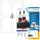 HERMA 4603 Inkjet Flesetiketten A4 90x120mm Glossy 160 stuks