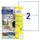Etiket Avery Zweckform LR3655-10 210x148mm recycled Wit 20 stuks