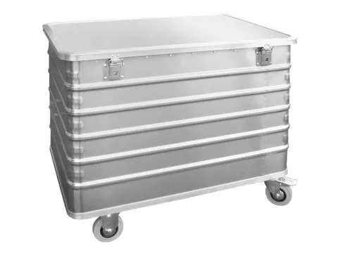 Bakwagens Aluminium Deksel 250kg 835x1030x670mm 415l