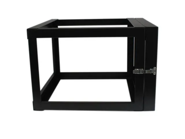 6U 22Inch Diep Scharnierend Open Frame Serverrack Wandmontage