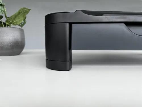 Monitorverhoger Tablet Houder 3 Hoogte Standen Opberglade Xlarge Zwart