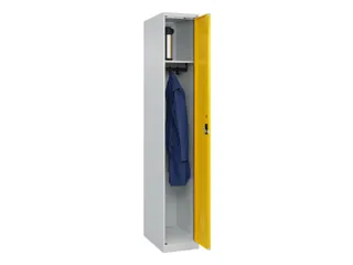 locker,HxBxD 1850x300x500mm,1vak,vak B 300mm,cil.-slot,staand op vloer - 1