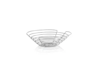 Mand Voor Groenten En Fruit H X D 100X 360Mm Verchroomd Staal - 2