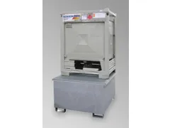 Opvangbak 1x Ibc Opvangvol. 1000l Staal 795x 1300x 1360mm Ral 5015