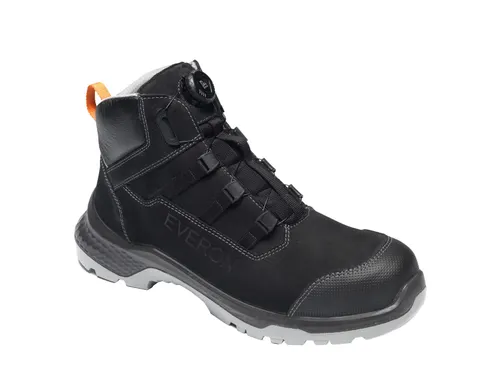 Emma EVERON D 2.0 DISC hoge veiligheidsschoen S3S Nubuck Zwart D-42
