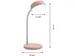 lampe de bureau Tamy, LED, rose