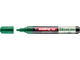 Paintmarker edding 50 EcoLine op waterbasis 2-3mm groen - 2
