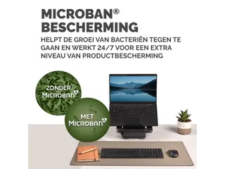 Bureau-onderlegger Fellowes Breyta zand 80x40cm - 9