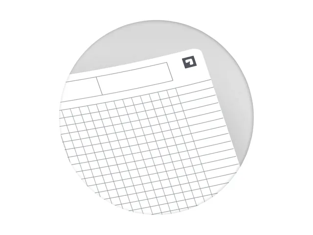 Spiraalblok Oxford Urban Mix A5 90vel ruit 5mm assorti