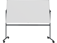 Legamaster UNITE PLUS kantelbaar whiteboard 120x220cm zwart onderstel