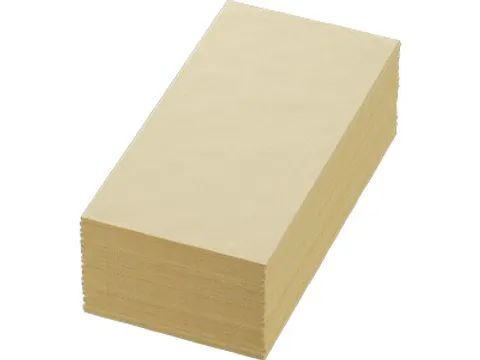 Duni Servet 40x40cm BIO Dunisoft 1/8 vouw Cream 360 stuks