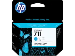 HP 711 Inktcartridge CZ134A Blauw High Capacity Origineel