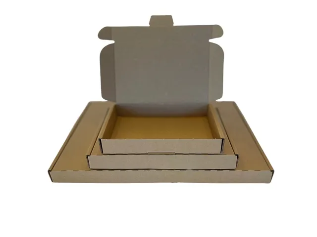 Brievenbusbox IEZZY A4 360x255x26mm karton bruin