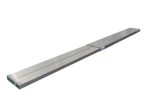 Telescopisch Bordes,V. Staande Ladder Met Sporten,Aluminium