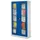 Systeemkast 1950x1000x410mm Staalplaat Vensterdeuren Deuren Ral5010