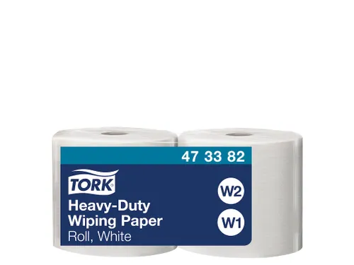 Tork 473382 Heavy-duty Zacht Combirol Poetspapier 2-laags W2 Wit