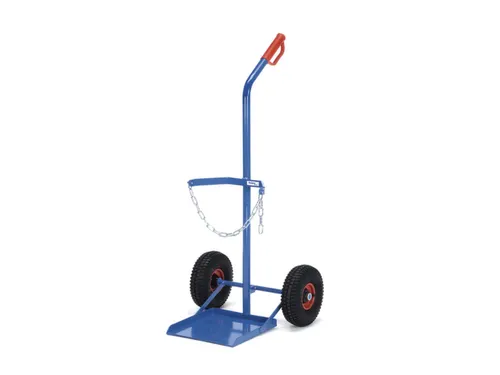 Flessenkar Draagverm. 100Kg 1X33L Fles Ø 318Mm Staal Luchtbanden