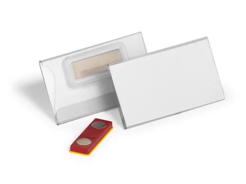 Naambadge 40x75 mm met magneet place and hold