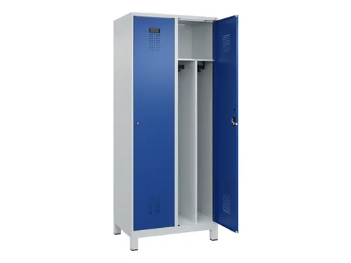 locker voor scheiding van kleding,HxBxD 1950x800x500mm,2vak