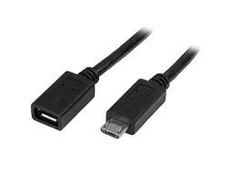 0,5m Micro-USB verlengkabel M/F Micro USB kabel