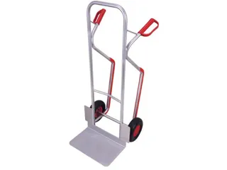 Sledesteekwagen 250kg Schop 480x300mm 1305x570mm Alu Luchtbanden - 2