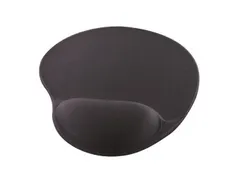 Gel Muismat Antislip Met Polssteun Donkergrijs