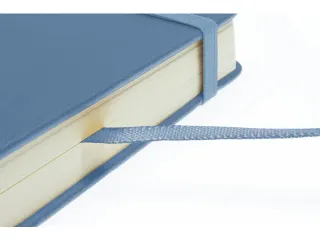 Schetsboek Kangaro A5 sky blue PU HC 80 vel 140gr roomwit met elastiek - 7